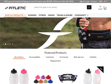 Tablet Screenshot of fitletic.com